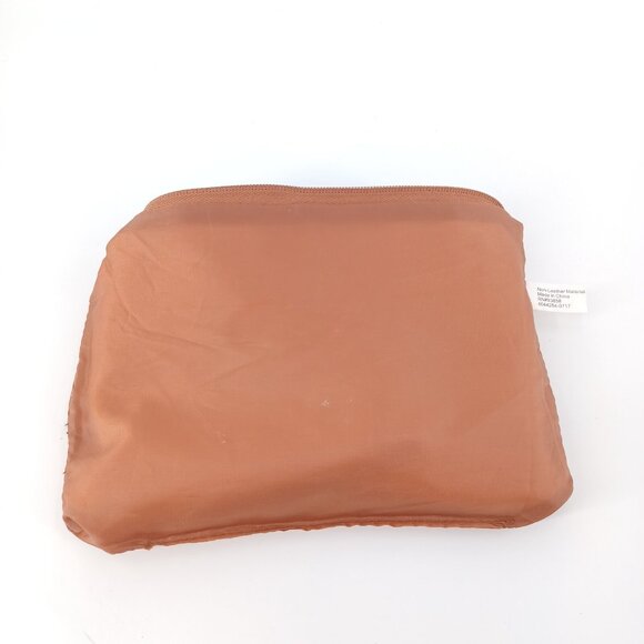 Womens Makeup Bag Cosmetic Toiletries Retro Multicolor Clutch Vegan 70s Zipper - Picture 6 of 11